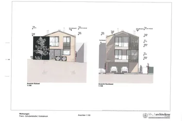 ( Bauprojekt ) !! Baugrund inkl. Baugenehmigung für 3 Wohnungen in Vöcklabruck: mit Garten, Terrasse, 2 Balkonen &amp; 3 Stellplätzen!
