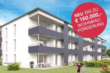 3-Zimmer-Gartenwohnung mit großzügiger Gartenfläche und sehr hoher Wohnbauförderung- Top 01