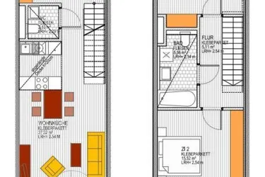 EINFACH ZUHAUSE! Gepflegte 3-Zimmer-Maisonettenwohnung in St. Leonhard im Pitztal provisionsfrei zu vermieten! (Miete mit Kaufoption)