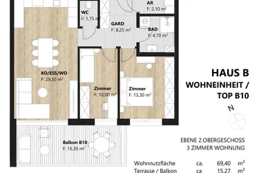 DAS DREIKANT "Haus B" Top 10 neu