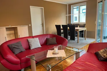 Möblierte 3-Zimmer Wohnung mit Balkon direkt an der Königsseeache