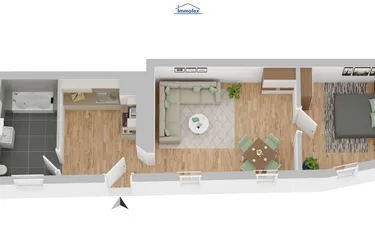 Sanierte Anlegerwohnung in Historischem Stadtbau