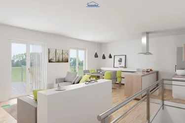 NEUBAU - Erstbezug: 3 Zimmer Maisonette mit 2 Terrassen