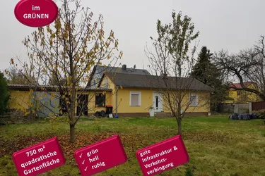 ENTWEDER ALS BESTANDSHAUS ODER ALS 865 m² LIEGENSCHAFT