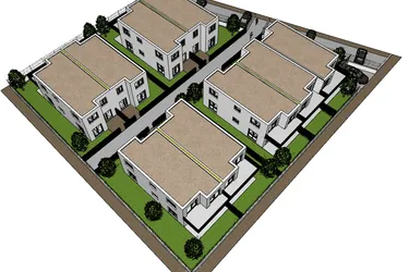 perfektes BAUTRÄGER PROJEKTGRUNDSTÜCK - geplant EXKLUSIVE 9x REIHENHÄUSER in begehrter LAGE