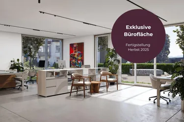 Hochkarätige Bürofläche mit 65 m2 und 2 Zimmern: modernes Arbeiten im neuen Geschäfts- und Wohnhaus "Poststrasse" im Zentrum von Hard