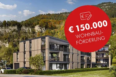 Hohe Wohnbauförderung: 3-Zimmer Wohnung mit Sonnenterrasse (Top B4)