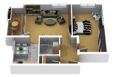einfache 2 Zi.-Wohnung / provisionsfrei