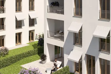In 7 Gehimunten am Dornbirner Marktplatz - sonnige 3- oder 4-Zimmer-Wohnung im 2. Geschoss mit westeitiger Terrasse