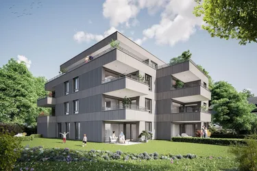 Kleinwohnanlage: sehr sonniger und ruhiger 3-Zimmer-Wohntraum
