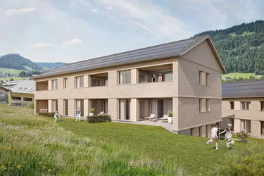 3-Zimmer-Gartenwohnung /Top 13 /Mehrwohnhaus Hittisau Nordhalden
