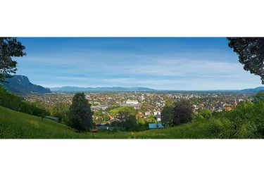 Blick über das Rheintal - Exklusive 4-Zimmerwohnung am Dornbirner Zanzenberg