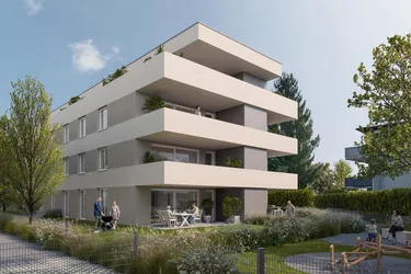 4-Zimmer-Gartenwohnung in Ruhelage im Ortskern - Erstbezug! Kleinwohnanlage Widum 32