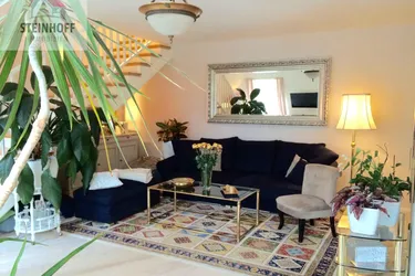Topmaisonettenwohnung mit Grünblick am Waldrand, Ruhelage mit Balkon