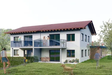 Expose Sonnige Neubau-Eigentumswohnung , ca. 81 m² in Eberndorf - mit Garten bzw. Balkon, Erstbezug!