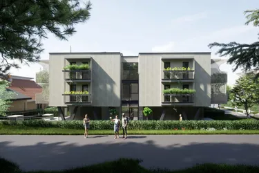 NEUBAU-Eigentumswohnung am Klopeiner See mit ca. 44 m² Wohnfläche und ca. 14 m² Balkon, TOP 7, Haus 2, 1. OG
