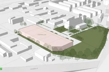 +++ LAGER - PRODUKTION - BÜRO +++ Entwicklungsprojekt Linz Zentrum