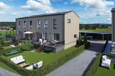 Maisonette-Wohnung mit großen Eckgarten ca.20 min. südlich von Graz!
