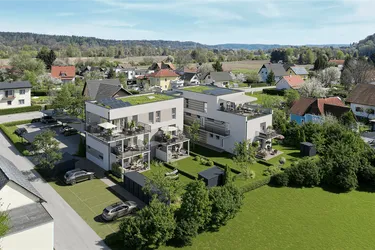 Westlich ausgerichtete Eck-Balkonwohnung mit wundervoller Aussicht! 20 km südlich von Graz im Bezirk Leibnitz!