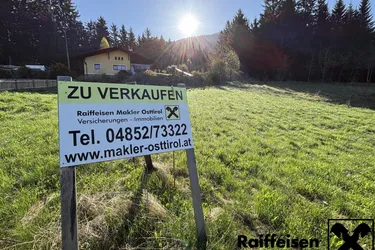 Vom Grundstück zum Traumhaus am Iselsberg!