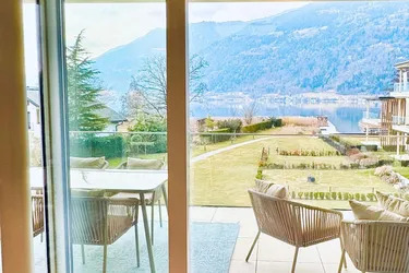 Traumhafte Wohnung mit Seeblick und Strand am Ossiachersee