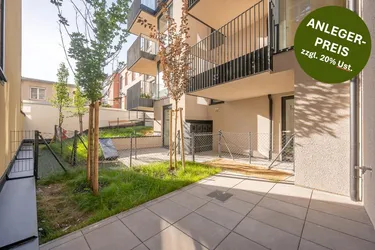 Wohngenuss mit Gartenplus - charmante Dreizimmerwohnung in Toplage