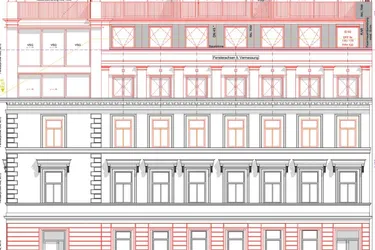Bestandsfreies Zinshaus 671m2 im 17. Bezirk mit rechtskräftiger Baubewilligung für +604m2 zu verkaufen
