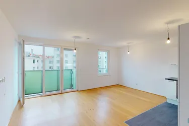 Expose orea | Nahe Donau: Moderne 2-Zimmer-Wohnung mit Loggia | Smart besichtigen · Online anmieten