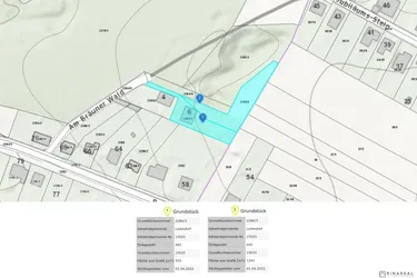 Baugrundstück - Am Bräuner Wald | 2125 Neubau (Bauplatz 1)