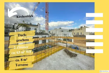 PROVISIONSFREI | Wohnen im Villenviertel | 2 Zimmer Wohnung mit Terrasse (DG) | Hügelgasse | Fertigstellung Mitte 2025 (Gebäude B - Top 11)