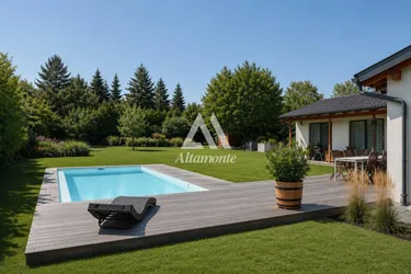 Architektenhaus mit Pool und Traumgarten in Gänserndorf Süd