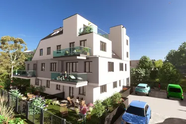 MODERNE STADTWOHNUNG MIT DER INNOVATIVSTEN TECHNOLOGIE IN PREMIUMLAGE - 2-Zimmer - 30 m2 Wohnzimmer - 9 m2 Balkon - Ausblick ins Grüne - Lift - provisionsfrei - barrierefrei 