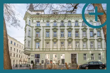 Unbefristet mit 88-jährigen Mieter: 2-ZIMMER ALTBAUCHARME
