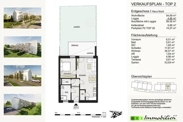 GRÜNE ALLEE GALLNEUKIRCHEN - 2 und 3-Zimmer Wohnungen, 55-70m² NEUBAU ERSTBEZUG