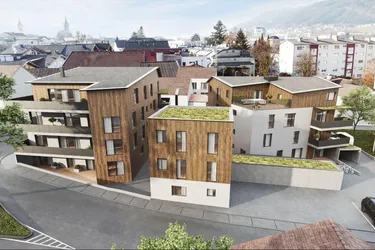 Wohnen am Hirschenkreuz II im Penthouse