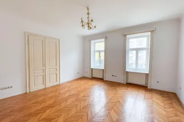 97,72 m2 große, 3 Zimmer Altbauwohnung auf der Wiedner Hauptstraße!