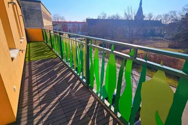 Helle Dachgeschosswohnung mit Terrasse in Rannersdorf nahe Wien