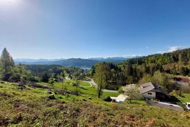 einzigartiges Grundstück mit Seeblick in Panoramalage – oberhalb von Pörtschach am Wörthersee