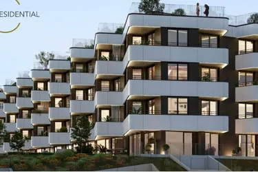 PROVISIONSFREI! DONAUBLICK! 1. STOCK! RUHIG! HELLE 2 ZIMMER MIT 6m² BALKON! EINBAUKÜCHE.