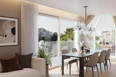 ALTE DONAU (Elidagasse 26) - 3 Zimmer - Wohnküche - 12m²-West-Loggia (5 Min zu Fuß zum Wasser)