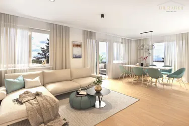 Neubau Penthousewohnung mit Dachterrasse