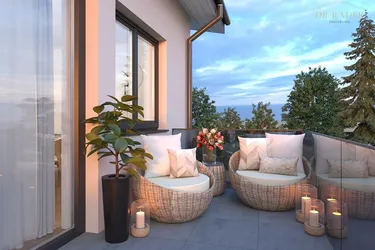 Helle Neubau-Zweizimmerwohnung mit Balkon