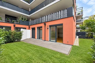 3-Zimmer-Gartenwohnung mit großer Terrasse