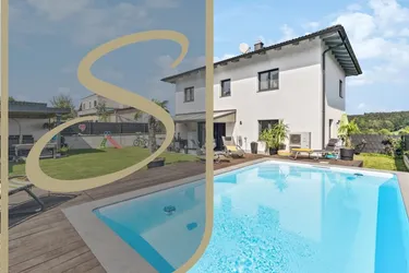 Modernes Einfamilienhaus mit Pool und sonnigem Garten in Top-Lage!!