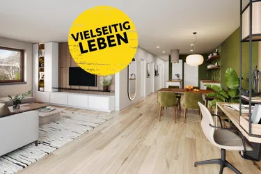 Expose MODERNE 3-ZIMMER WOHNUNG MIT FABELHAFTEM PRIVATGARTEN