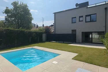 Erstbezug | 3 Zimmer Gartenmaisonette Wohnung | 2 Terrassen, Pool, großer Keller | Salzburg Liefering