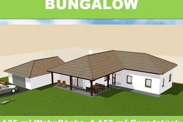 Sonniger Bungalow mit großem Grundstück am Kalvarienberg
