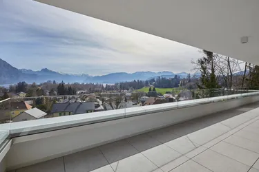PANORAMABLICK - Traumhafte Terrassen-Wohnung mit See- und Traunsteinblick