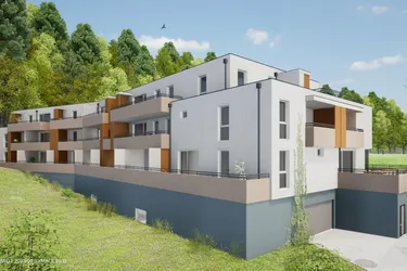  Top14-Erstbezug-2Zimmer-1.OG-Balkon-1PKW-Einstellplatz-Miete mit Kaufoption 