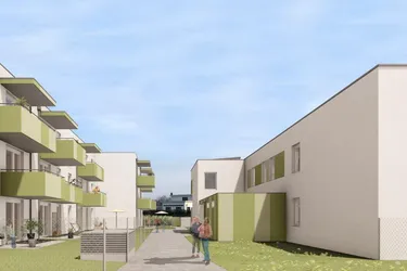  Top2/14-Erstbezug-3Zimmer-2.OG-Balkon-2PKW-Einstellplätze-Miete mit Kaufoption 